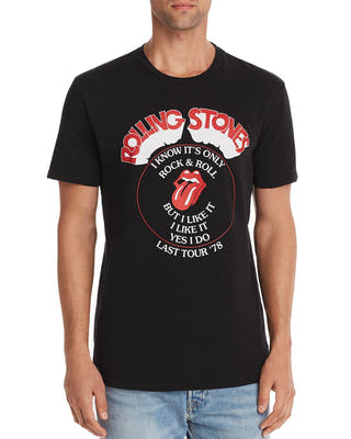 Bravado Rolling Stones '78 Graphic Tee Black