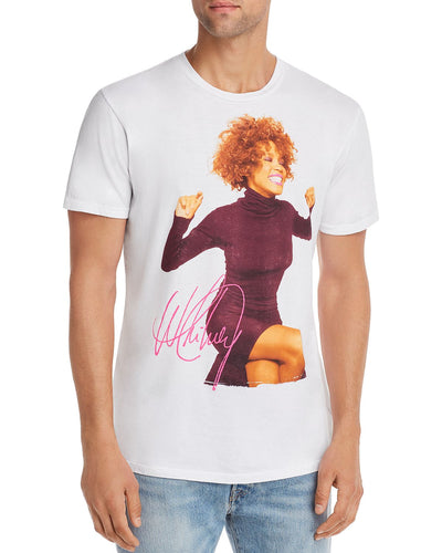Bravado Whitney Houston Graphic Tee White