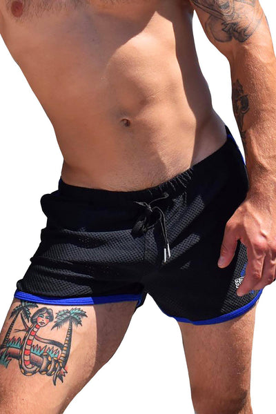 Breedwell Black/Blue Circuit Short