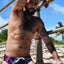 Breedwell Black Chain Link Swim Brief