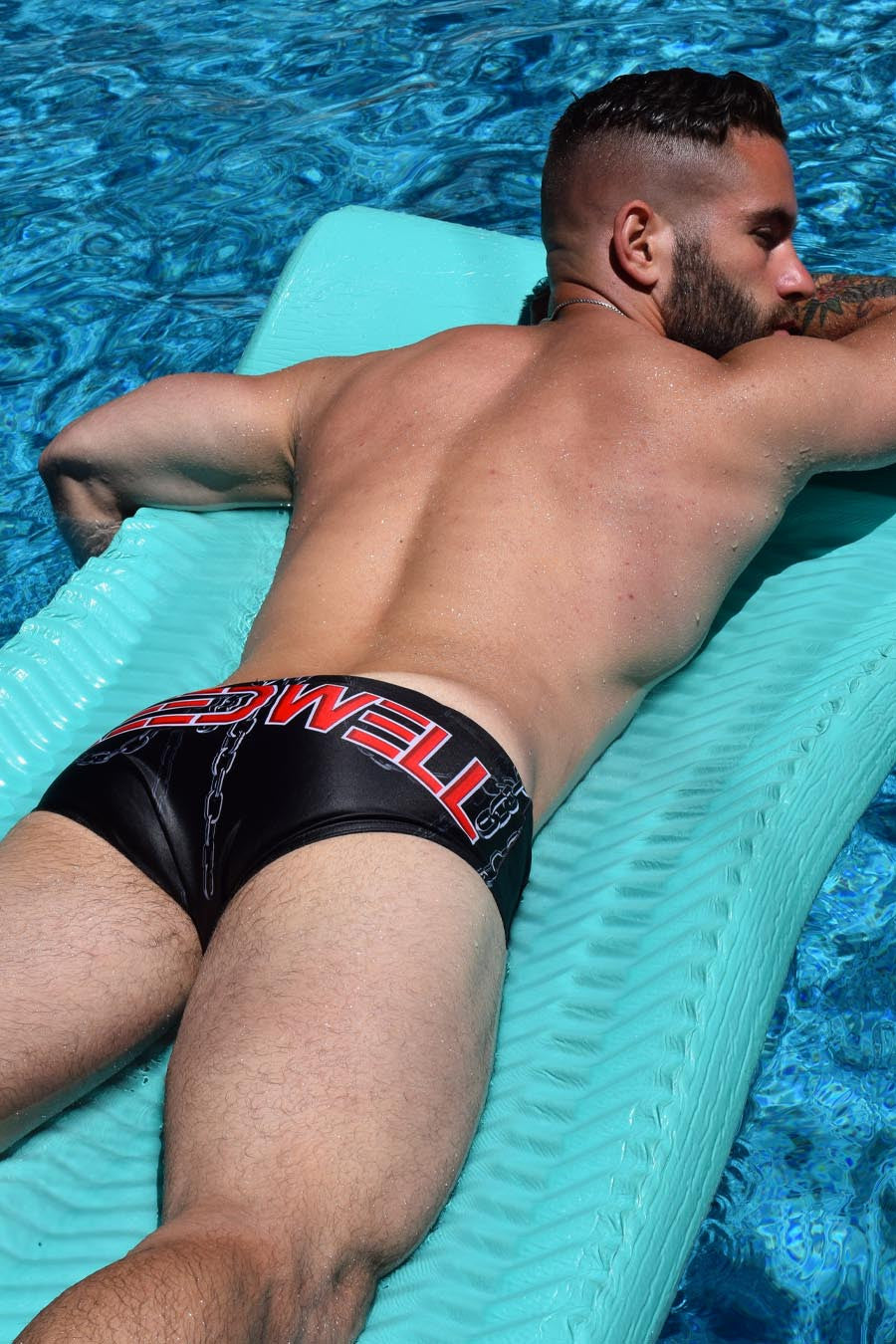 Breedwell Black Chains Swim Brief