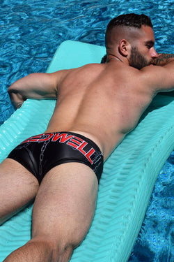 Breedwell Black Chains Swim Brief thumbnail 2
