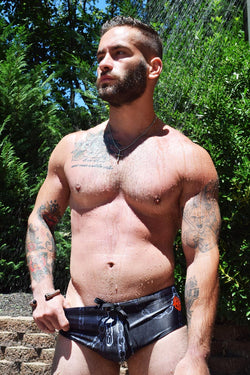 Breedwell Black Chains Swim Brief thumbnail 4