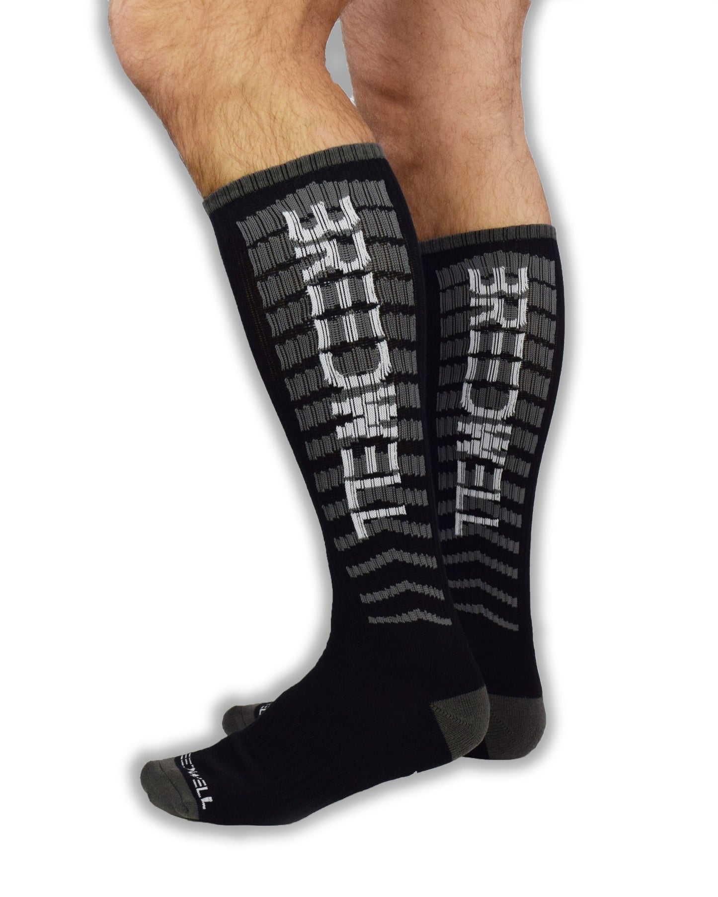 Breedwell Black Hazard F You Socks