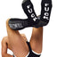 Breedwell Black Hazard F You Socks