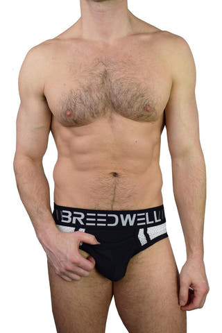 Breedwell Black Moto Brief