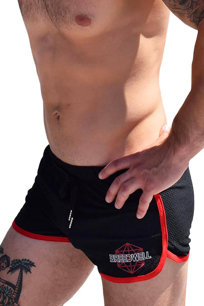 Breedwell Black/Red Circuit Short