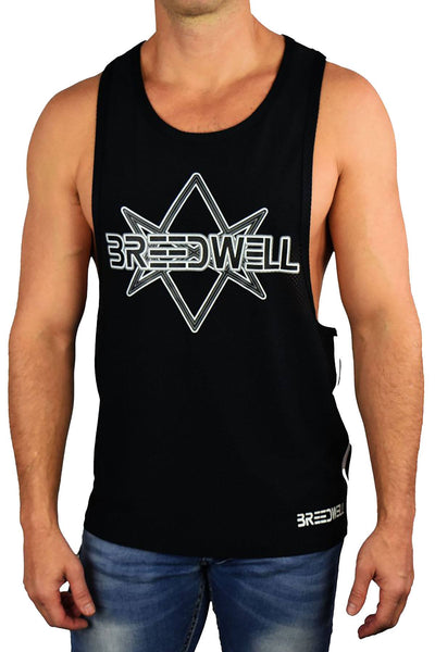 Breedwell Black/White Circuit Tank Top