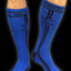 Breedwell Blue 'Dirty by Choice' Socks