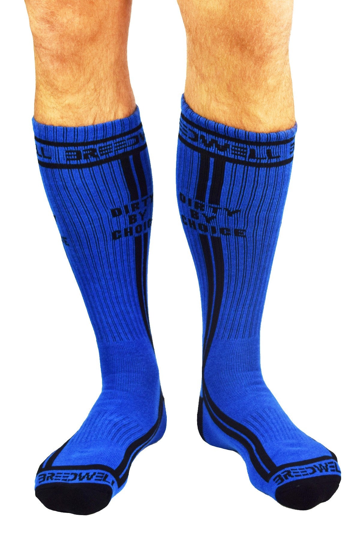 Breedwell Blue 'Dirty by Choice' Socks
