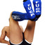 Breedwell Blue Hazard F You Socks