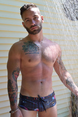 Breedwell God Is A DJ Swim Brief thumbnail 1