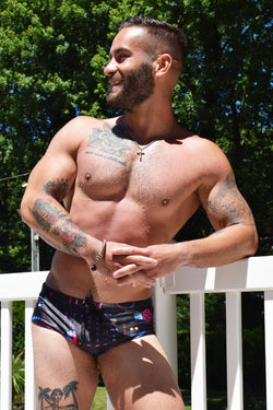 Breedwell God Is A DJ Swim Brief thumbnail 3