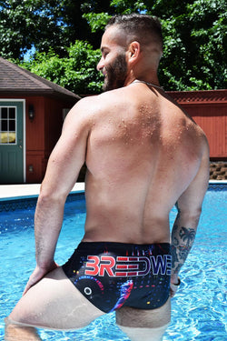 Breedwell God Is A DJ Swim Brief thumbnail 4