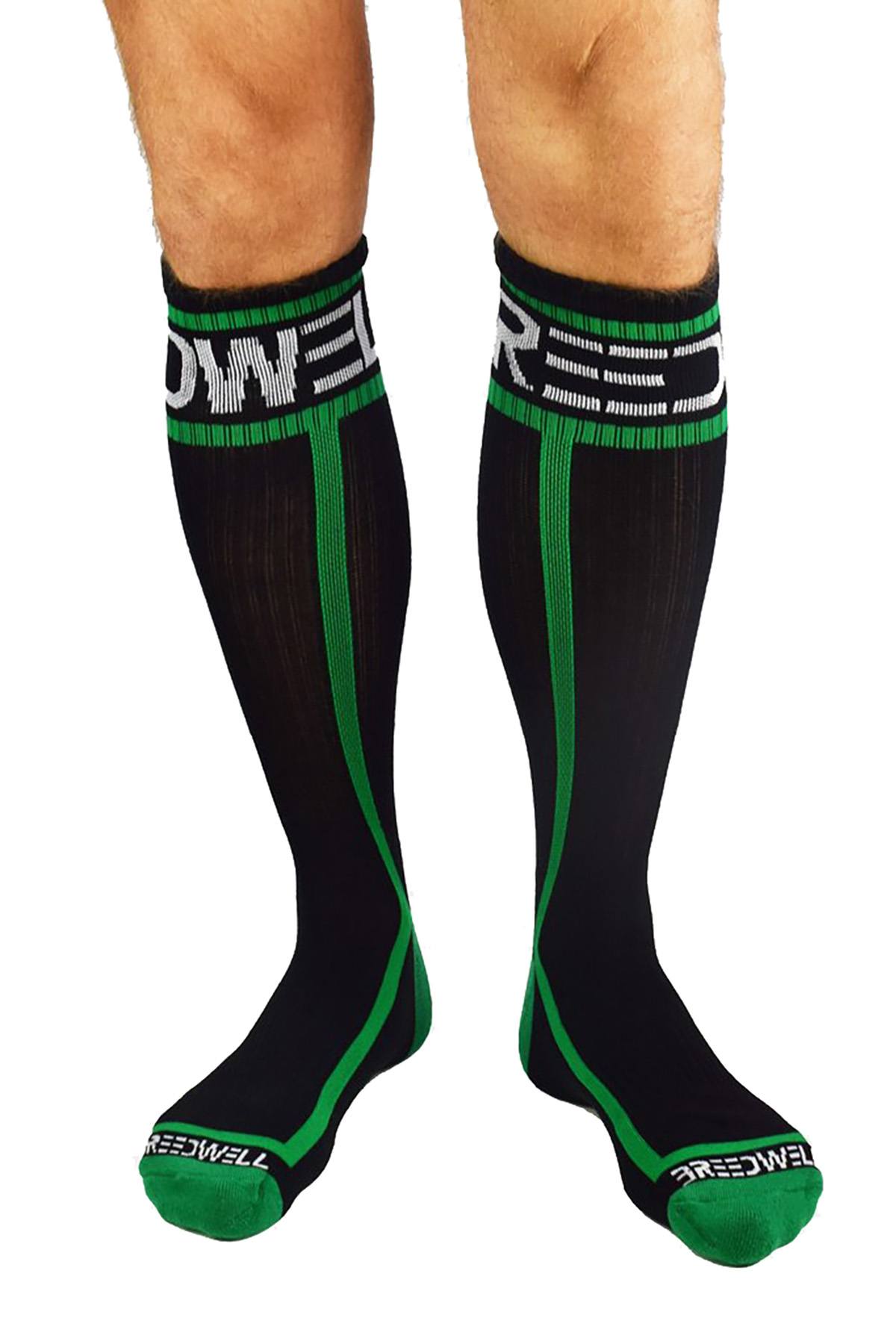 Breedwell Green Logo Socks
