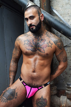 Breedwell Neon Pink Moneymaker Thong thumbnail 1