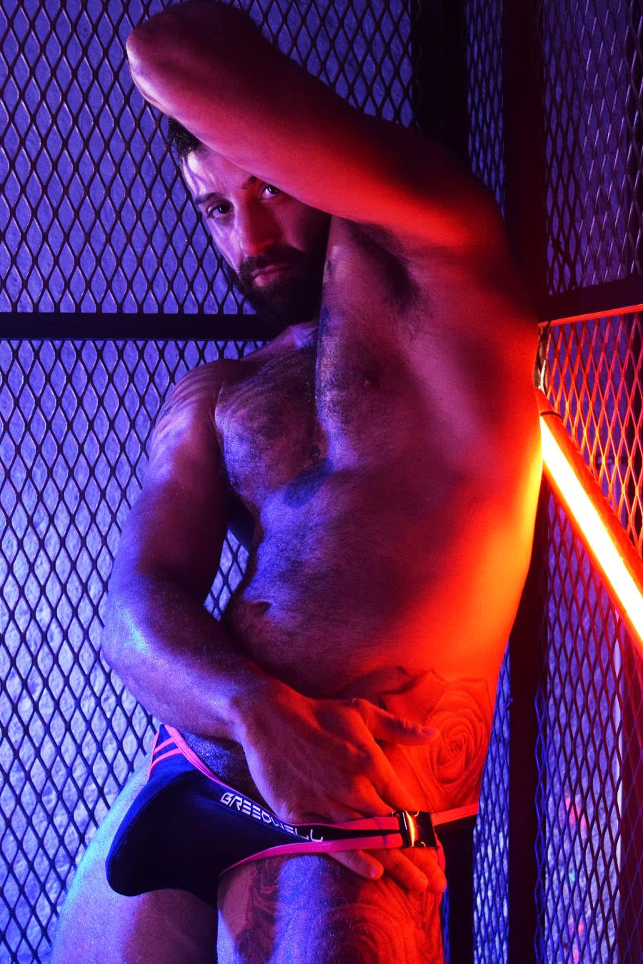 Breedwell Neon Pink Scandal Mankini