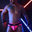 Breedwell Neon Pink Mesh Axel Jockstrap
