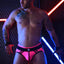 Breedwell Neon Pink Mesh Axel Jockstrap