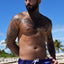 Breedwell Purple Tunnel Vision Swim Brief