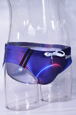 Breedwell Purple Tunnel Vision Swim Brief thumbnail 4