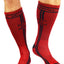Breedwell Red 'Dirty by Choice' Socks