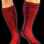 Breedwell Red 'Dirty by Choice' Socks