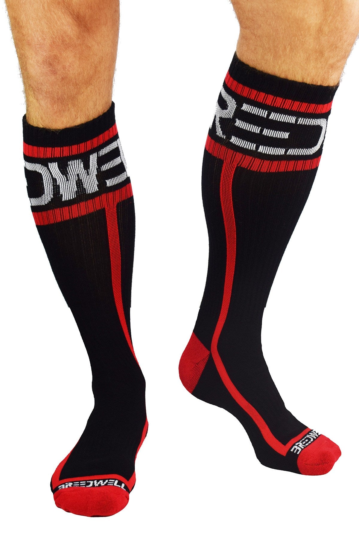 Breedwell Red Logo Socks
