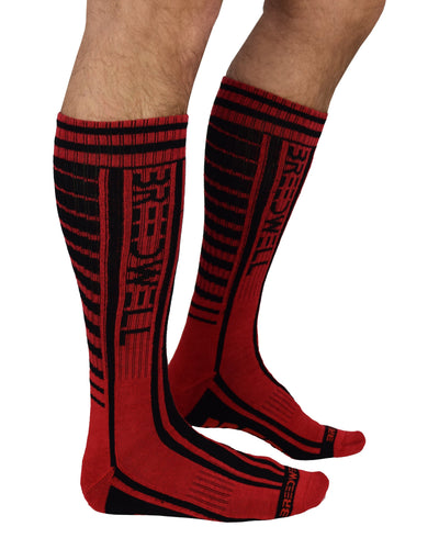 Breedwell Red Moto Breed Socks