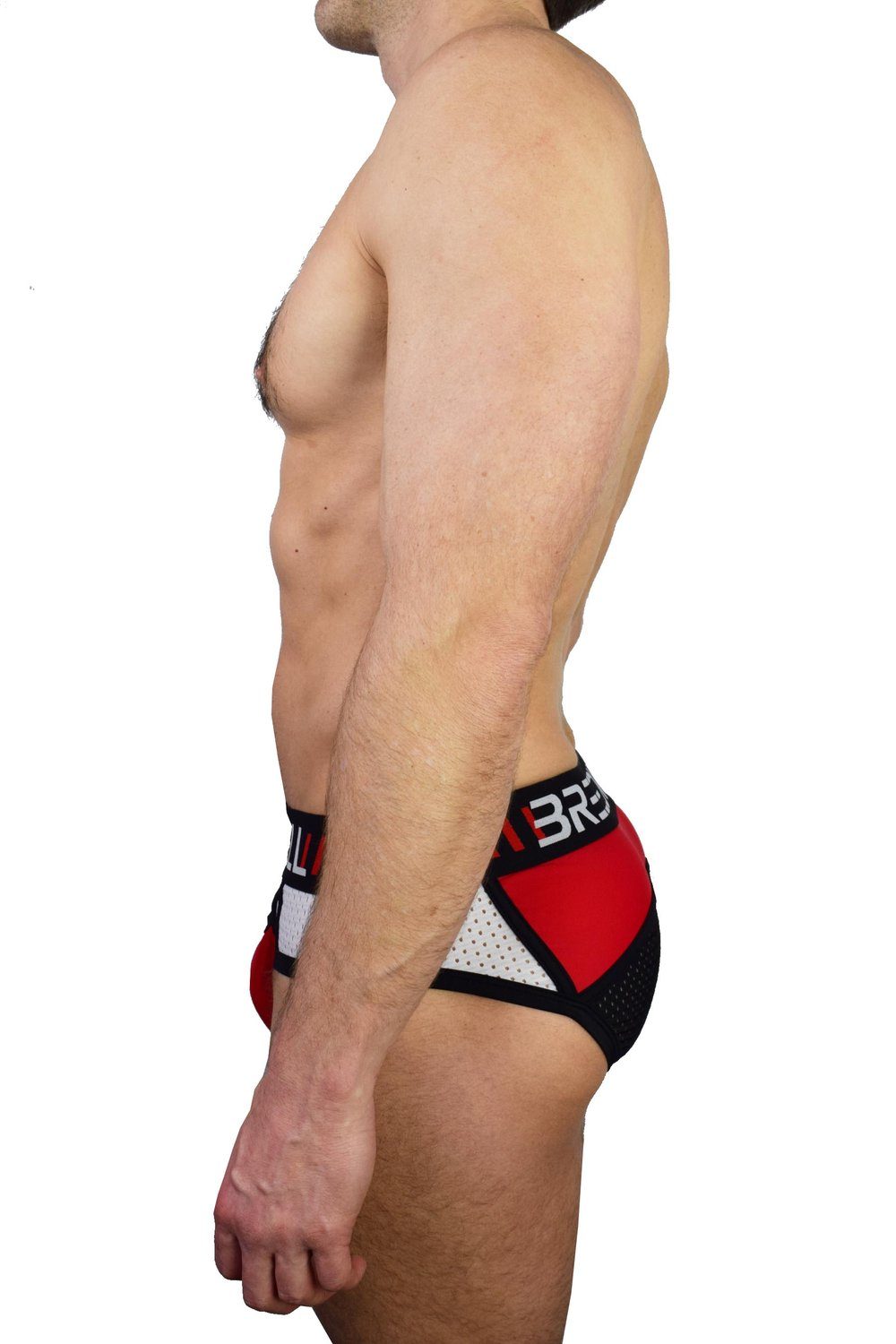 Breedwell Red Moto Brief