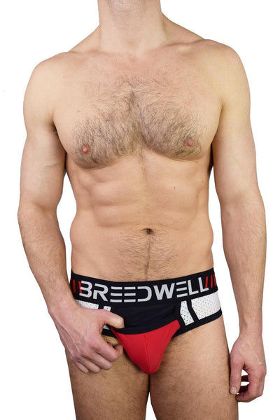 Breedwell Red Moto Brief