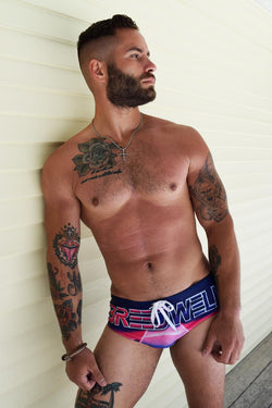 Breedwell Retro Dreams Swim Brief thumbnail 1