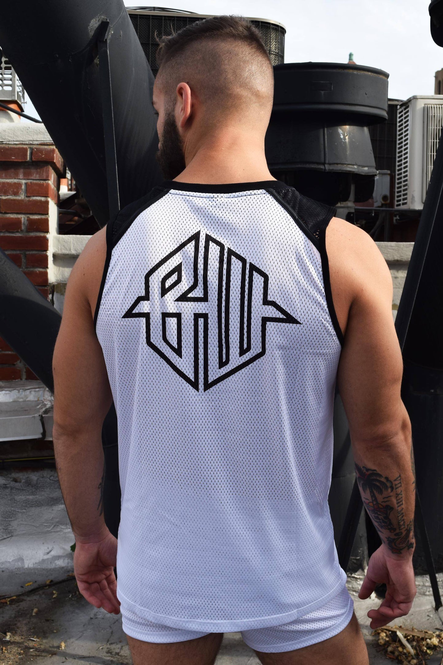 Breedwell White Cruiser Muscle Tank