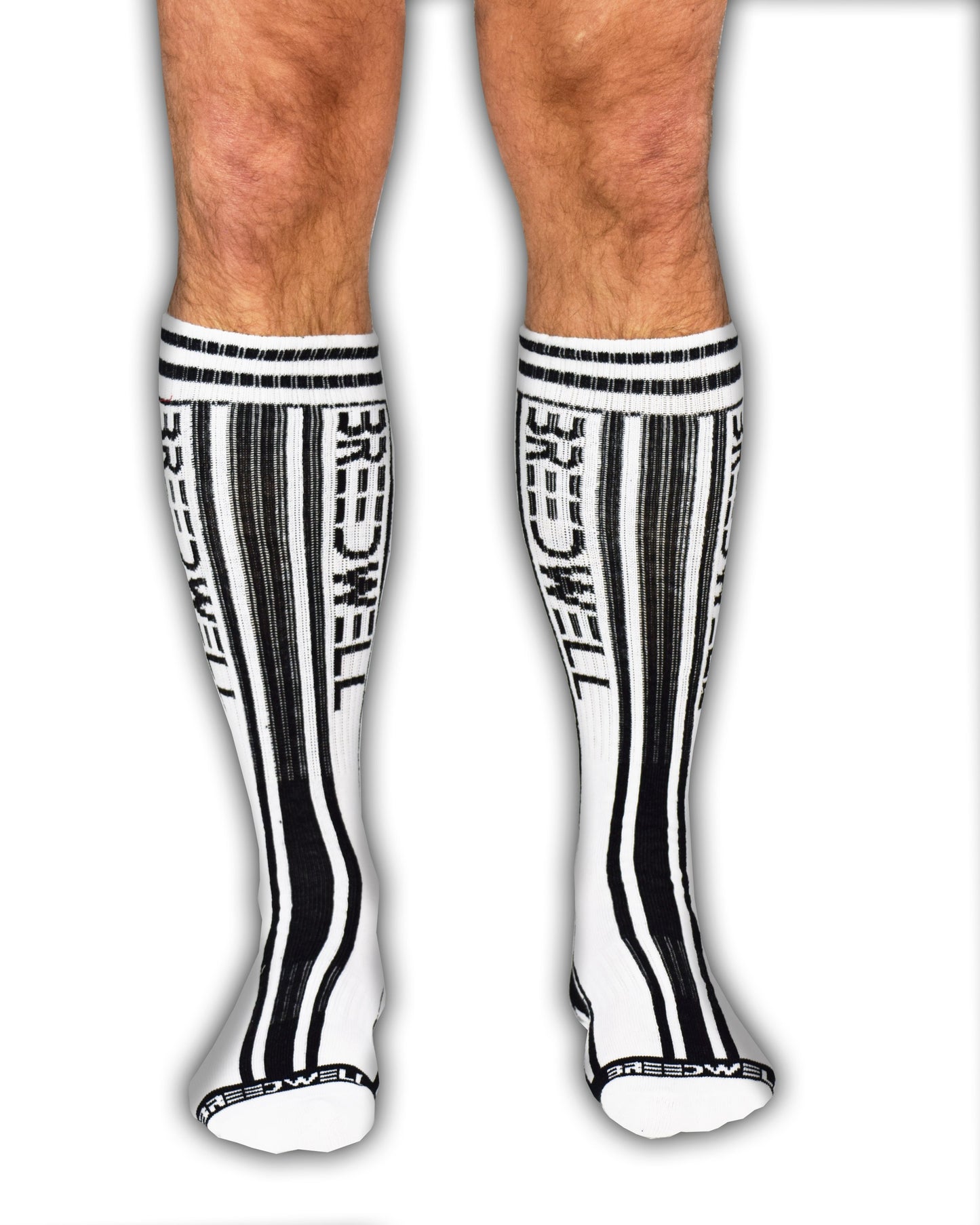 Breedwell White Moto Breed Socks