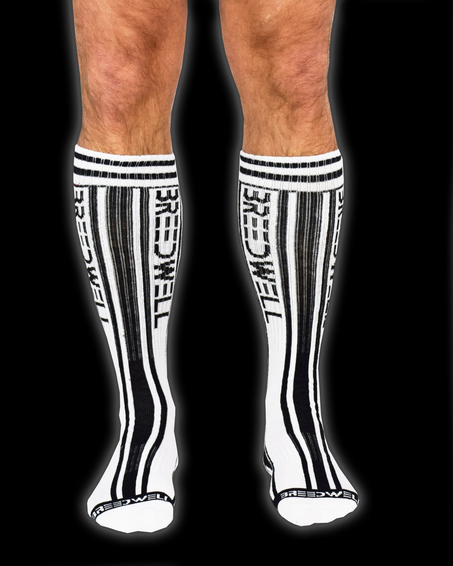 Breedwell White Moto Breed Socks