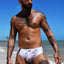 Breedwell White Soaked Swim Brief
