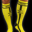 Breedwell Yellow 'Dirty by Choice' Socks