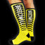 Breedwell Yellow Hazard Dirty Socks