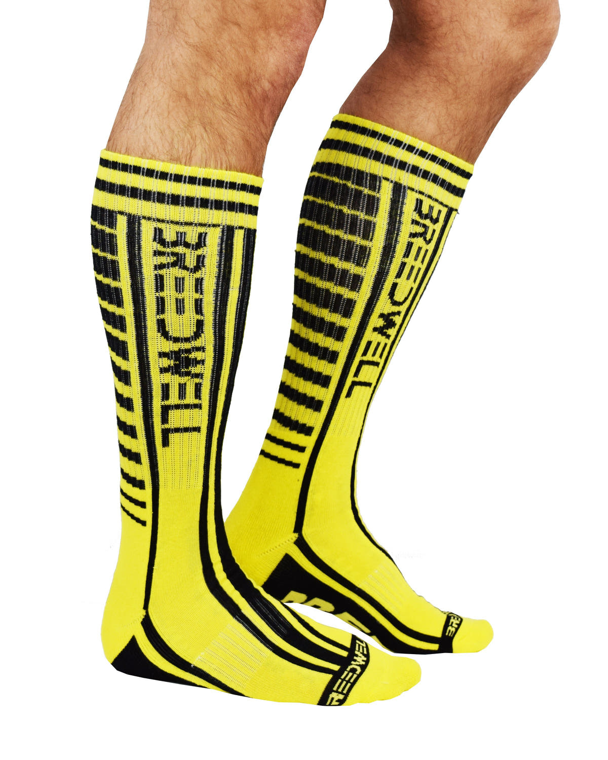 Breedwell Yellow Moto Breed Socks