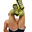Breedwell Yellow Moto Breed Socks