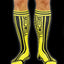 Breedwell Yellow Moto Breed Socks