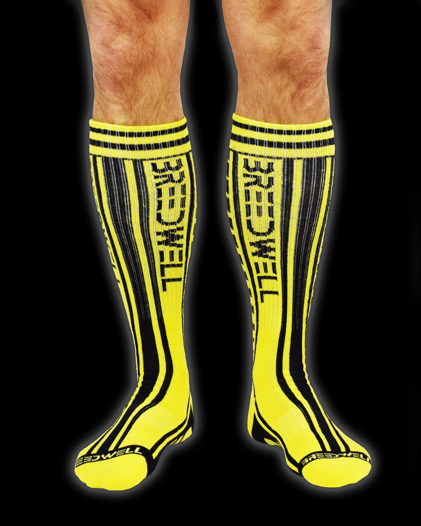 Breedwell Yellow Moto Breed Socks