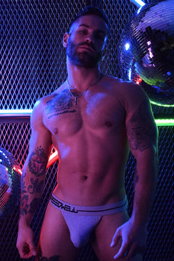 Breedwell heather Grey Trade Jockstrap thumbnail 3