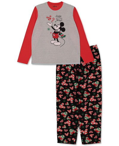 Briefly Stated Matching Mickey Mouse Family Pajama Set Asst