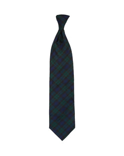 Brooks Brothers Tartan Plaid Classic Tie Dark Green thumbnail 2