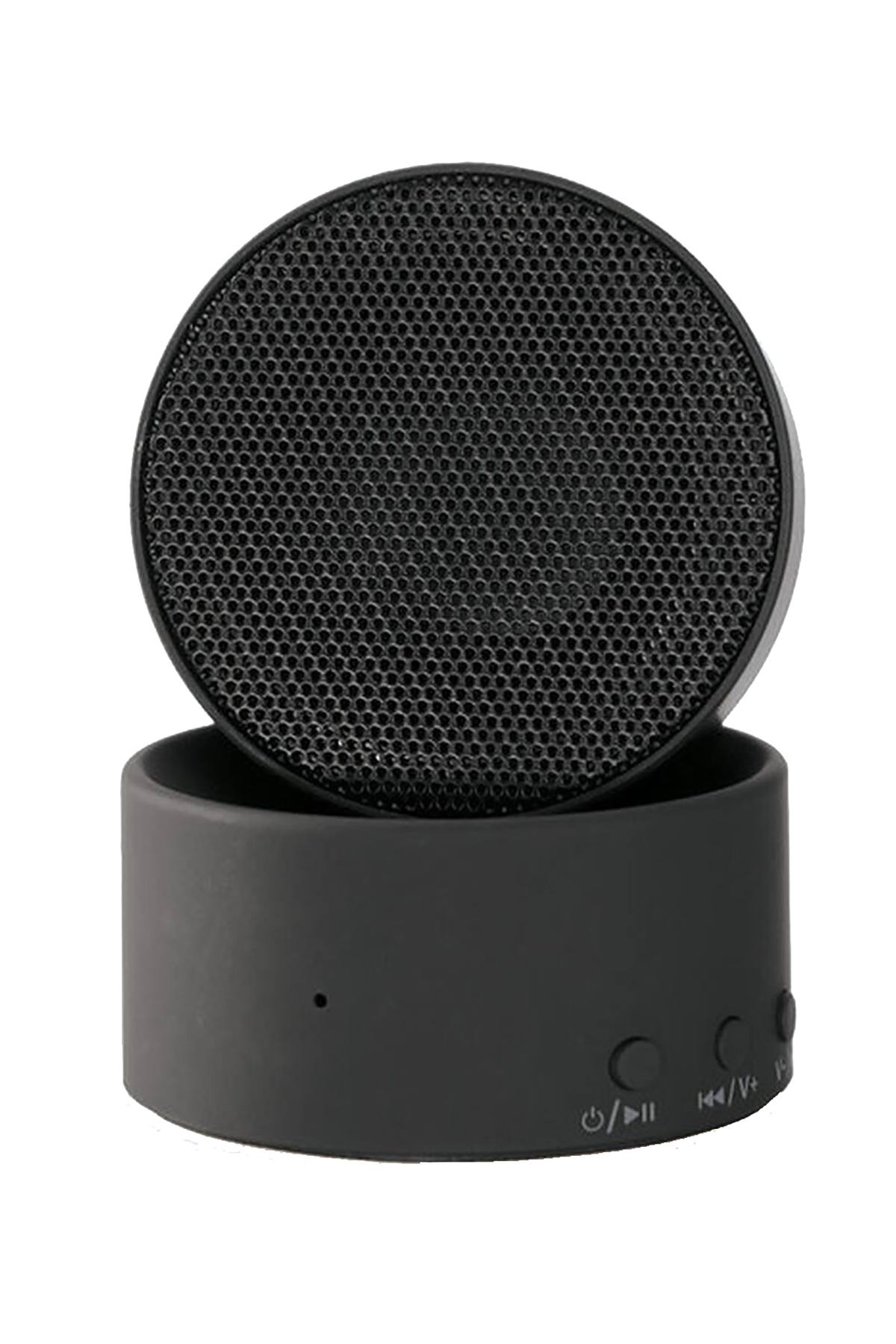 Brookstone Black Mini Swivel Bluetooth® Speaker