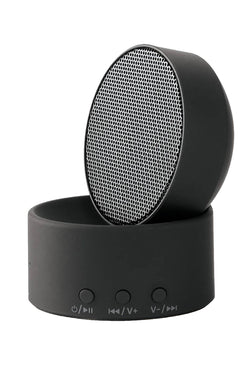 Brookstone Black Mini Swivel Bluetooth® Speaker thumbnail 1