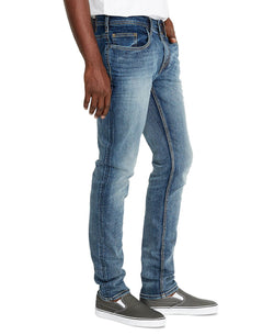 Buffalo David Bitton Max-x Skinny Jeans Navy thumbnail 2
