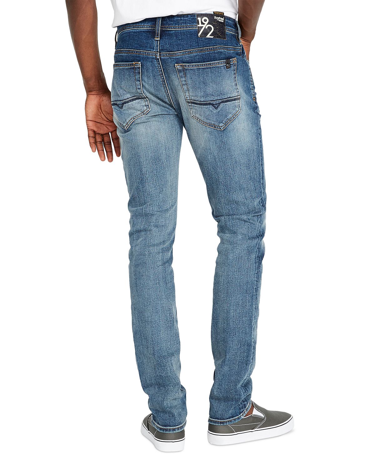Buffalo David Bitton Max-x Skinny Jeans Navy