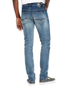 Buffalo David Bitton Max-x Skinny Jeans Navy thumbnail 3
